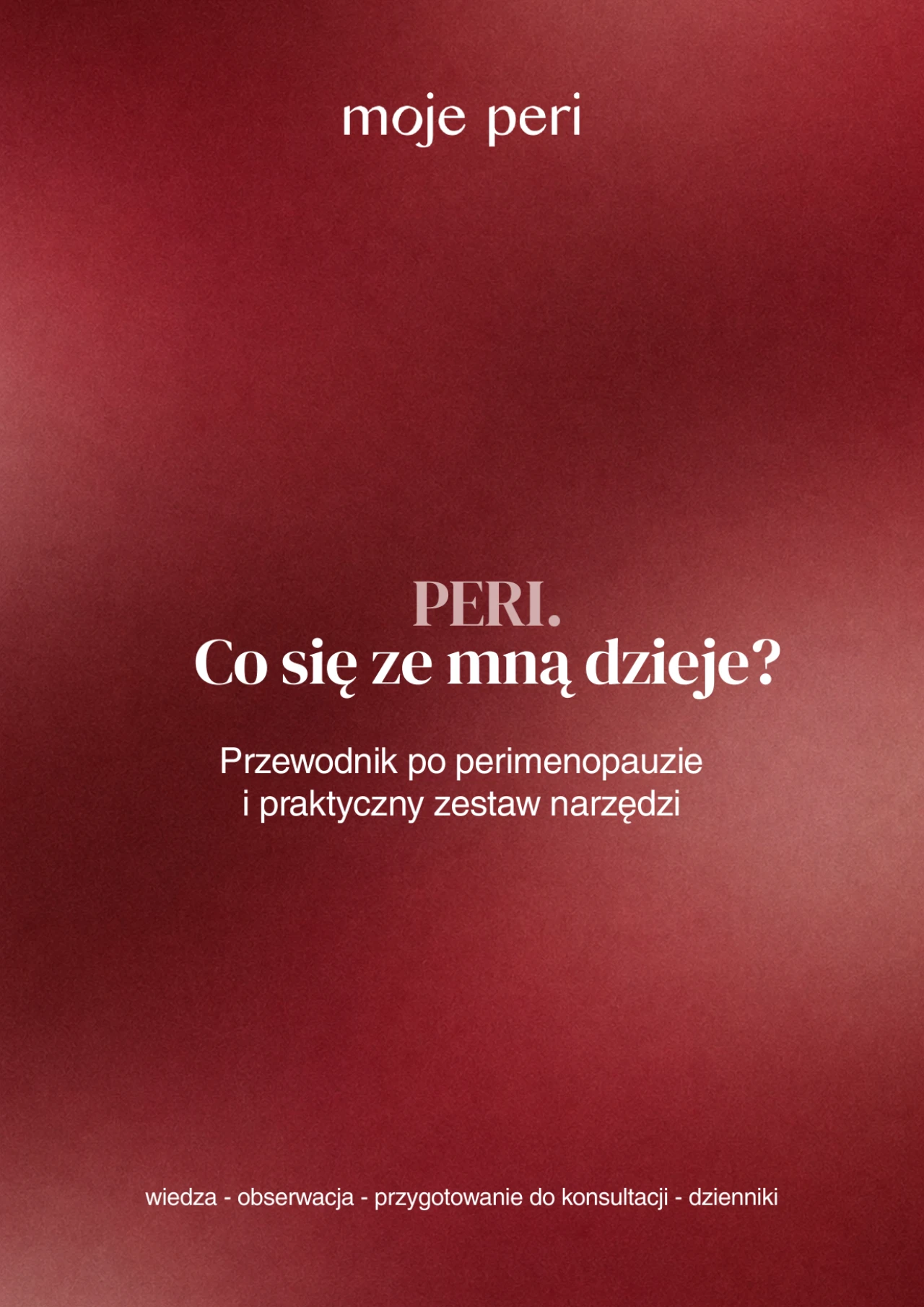 Okładka przewodnika PERI. Co się ze mną dzieje? - przewodnik i praktyczne narzędzia